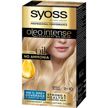 Permanent Dye Olio Intense Syoss Nº 9,10 Luminous Blonde