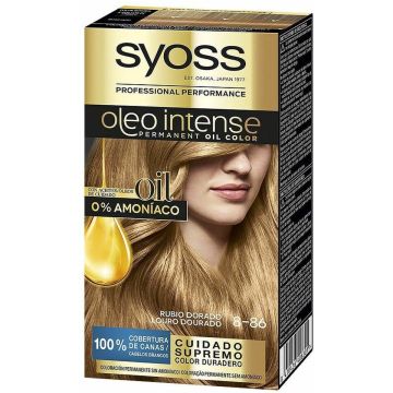 Dye No Ammonia Syoss Olio Intense Nº 8,86 Nº 9.0-rubio muy claro (5 uds)