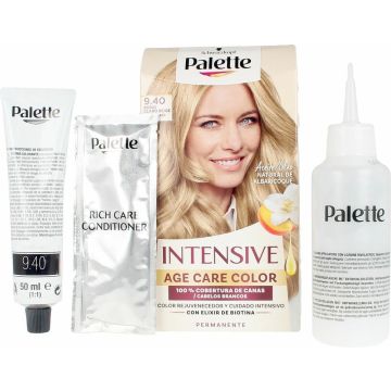 Permanente Kleur Schwarzkopf Intensive Nº 9.40 Lichtblond