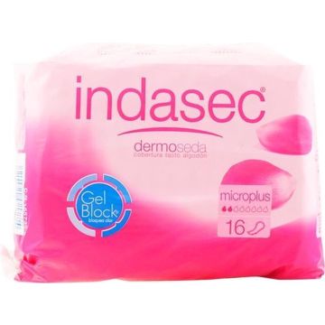 Incontinentie Maandverband Dermoseda Micro Plus Indasec (16 uds)