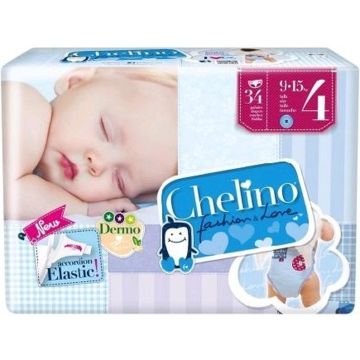 Wegwerpluiers Chelino (34 uds)