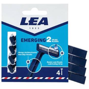 Lea Emerging 2 Hojas Cuchillas Desechables Pack 4u.