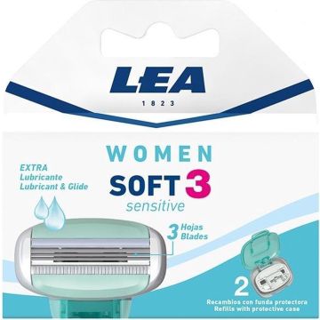 LEA Soft 3 Sensitive scheermesje Vrouwen 3 stuk(s)