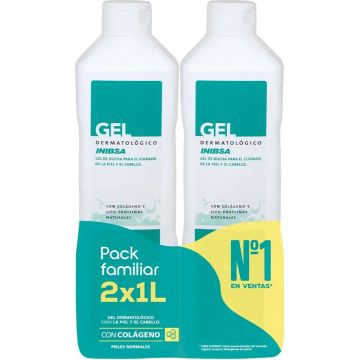 Inibsa Dermatological Gel Lot 2 X 1000 Ml