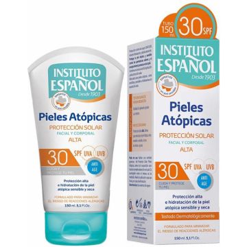 Zonnebrandcrème Instituto Español Piel Atópica 150 ml Spf 30