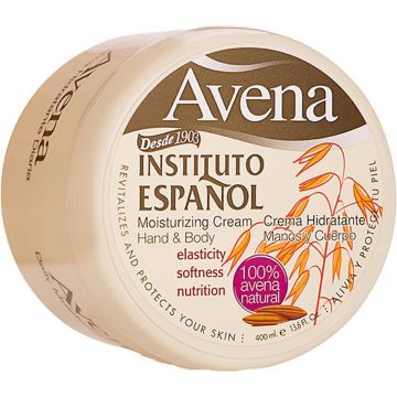 Vochtinbrengende Body Crème Avena Instituto Español (400 ml)