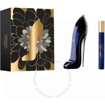 Carolina Herrera Good Girl Giftset - 80 ml eau de parfum spray + 10 ml eau de parfum tasspray - cadeauset voor dames