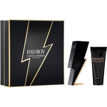 Carolina Herrera Bad Boy Eau De Toilette Spray 100ml Set 2 Pieces 2020