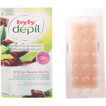 Ontharingspads Lichaam Byly Depil Chocolate (12 uds)