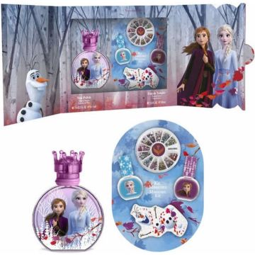 Frozen II Geschenkset - Eau de Toilette 100 ml &amp; Manicurekit - Met Nagellak, Nagelvijl en Nagelstickers