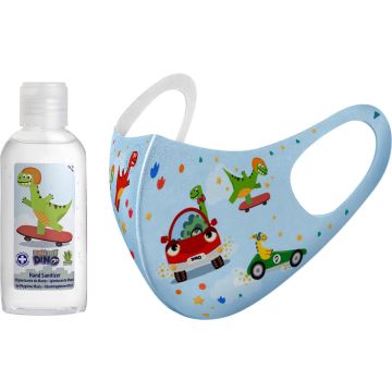 Airval Eau My Dino Mondkapje Met Handgel 100 Ml