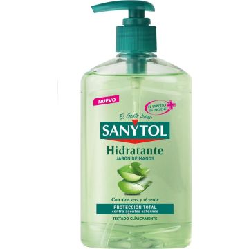 Handzeep met dispenser Antibacterias Sanytol (250 ml)