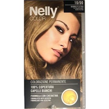 Nelly Color 10/00 Platinum Blond Hair Coloring Kit