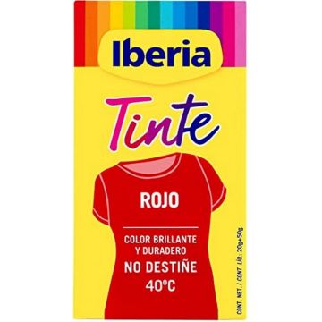 Clothes Dye Tintes Iberia Red 70 g