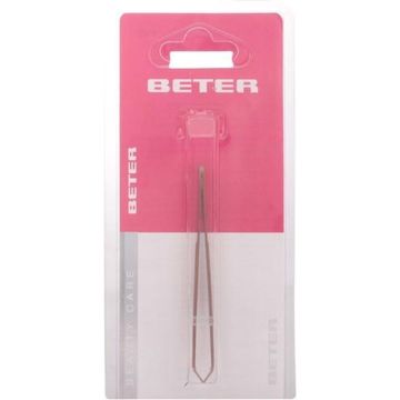 Beter - TWEEZERS with crab tip copper plated 83 cm 1 pz