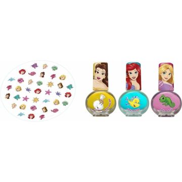 DISNEY PRINCESS - Nail Art Set - Nagellak + Nageldecoratie