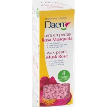 Daen Depilation Wax Pearls Musk Rose 200g