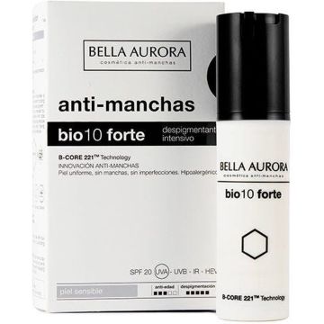 Anti-Pigment Crème Bella Aurora Bio10 Forte Gevoelige huid (30 ml) (30 ml)