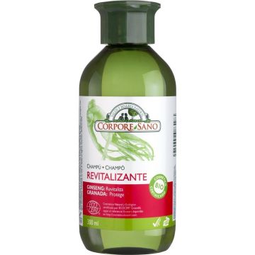 Corpore Champu Revitalizante Ginseng Y Granada 300ml Bio