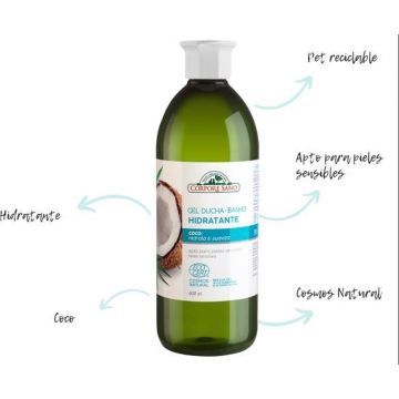 Corpore Gel De Baño Hidratante 600ml