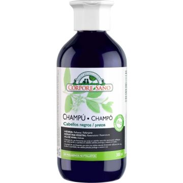 Corpore Champu Henna 300ml Cabellos Negros Bio