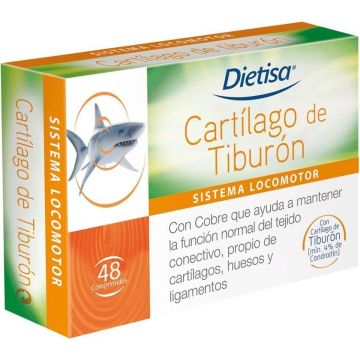 Dietisa Ideceron Cartilago Tiburon 48 Comp