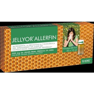 Eladiet Jellyor Allerfin 20 Ampollas