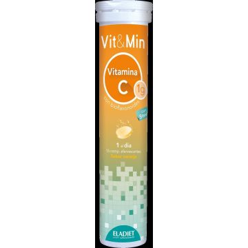 Eladiet Vit Y Min Vitamina C 15 Comp Efervescentes