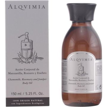 Lichaamsolie Alqvimia Kamille Jenever Rozemarijn (150 ml)