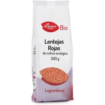 Granero Lentejas Rojas Bio 500g