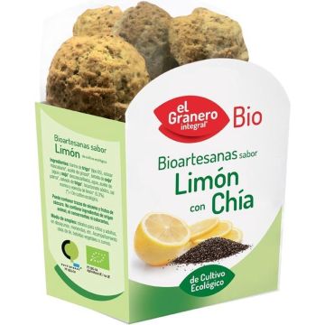 Granero Galletas Artesanas Sabor Limon Con Chia 250g