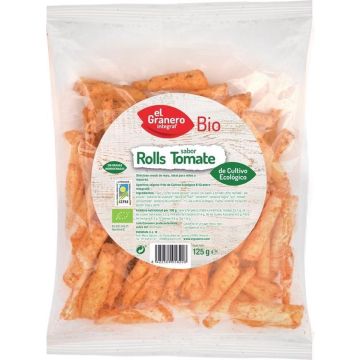 Granero Nachos Biorollas Con Tomate Bio 125g