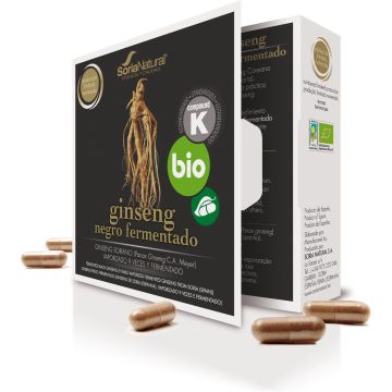 Soria Ginseng Negro Bio 24 Caps