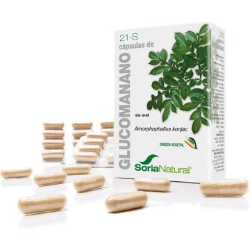 Soria 21-s Glucomanano 400 Mg 60 Cap