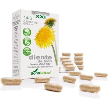 Soria Taraxacum Xxi 14-s, 30 Piece, Capsules