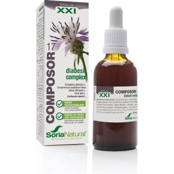 Soria Natural Composor 17 Diabesil Complex 50ml