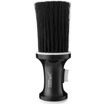 Borstelreiniger kapper / Nekborstel / Nekkwast / Professionele Barber Brush - Zwart