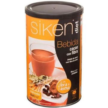 Siken Diet Bebida De Cacao Con Fibra De Avena 400g