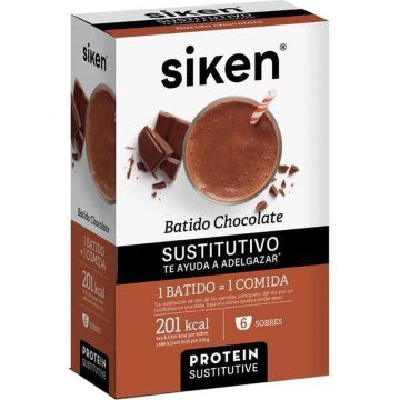 Siken Batido Chocolate 6 Sobres