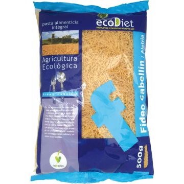 Novadiet Fideos Cabellin Integrales Ecodiet 500g