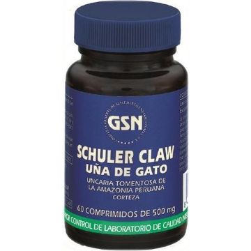 Gsn Schuler Claw 500 Mg 60 Comp Ua+-a Gato