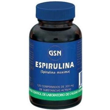 Gsn Espirulina 300 Mg 120 Comp