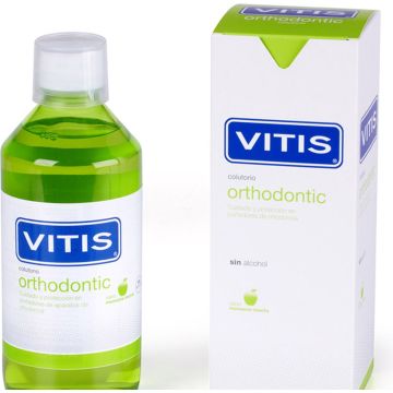 Vitis Orthodontic Colutorio Apple Mint Flavor 500ml