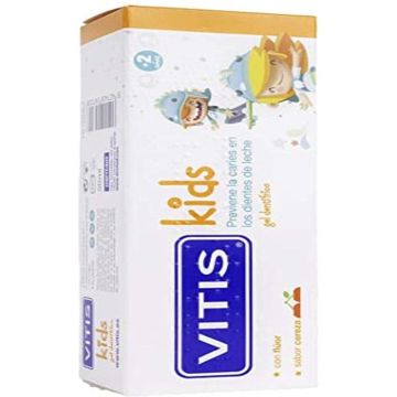 Vitis Kids Toothpaste Gel With Fluoride #cherry 50 Ml