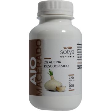 Sotya Ajo Macerado 700 Mg 220 Perlas