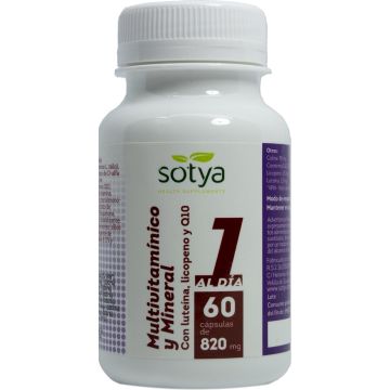 Sotya Multivitaminico Y Mineral 820mg 60 Cap