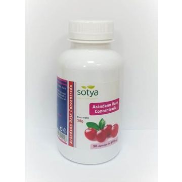 Sotya Arandano Rojo 90 Cap De 650 Mg