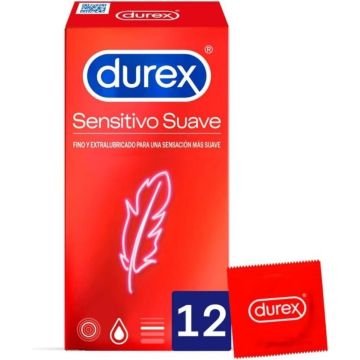 Durex Soft Sensitive - Condooms - Zacht en Gevoelig - 12 stuks