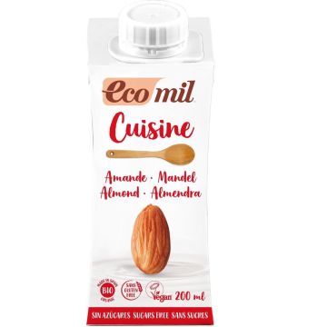 Ecomil Cuisine Amandel 200 ml