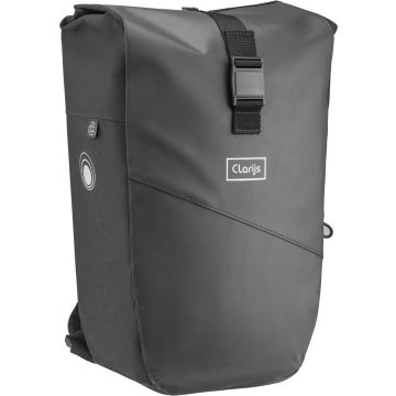 Clarijs fiets rugtas variobag 24L zwart